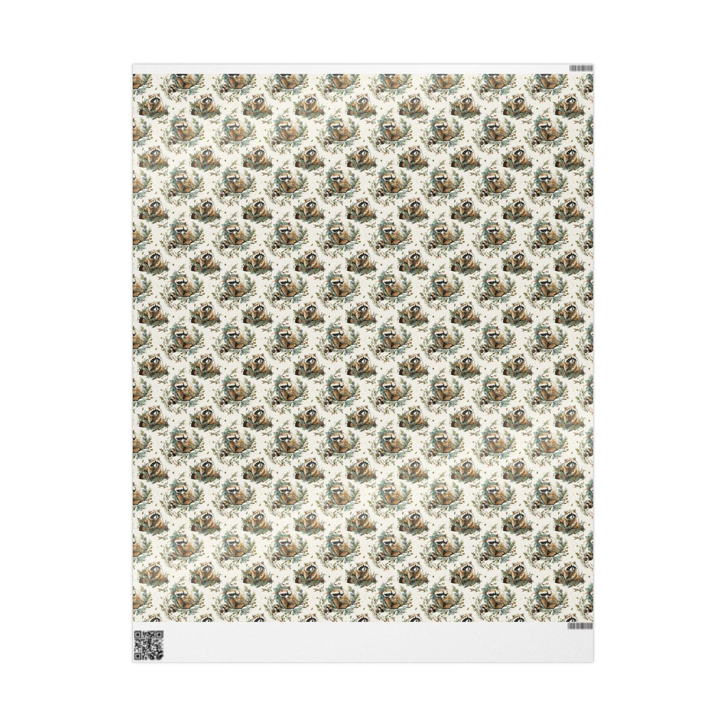 Racoon Wrapping Paper Baby Shower Gift Wrap with Cute Forest Animals Woodland Party Theme Present Packaging Paper #10