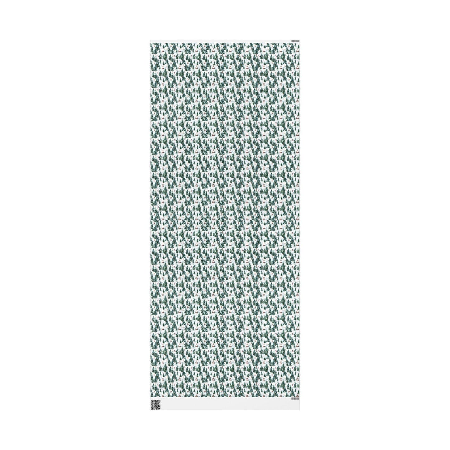 Ski Lover Wrapping Paper Mountain Landscape Gift Wrap for Snowboarders and Skiers Holiday Present Idea #24