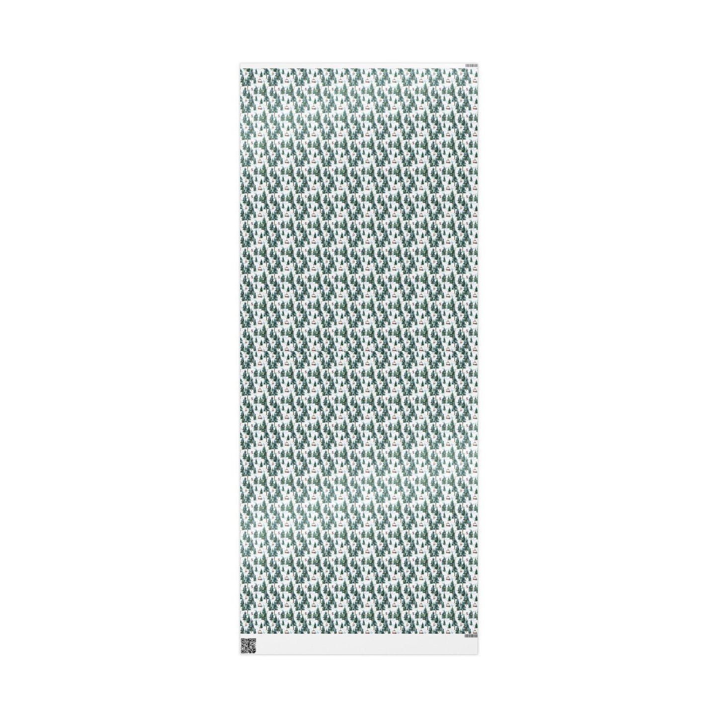Ski Lover Wrapping Paper Mountain Landscape Gift Wrap for Snowboarders and Skiers Holiday Present Idea #24
