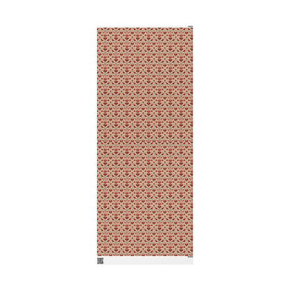 Scandi Christmas Wrapping Paper Winter Nordic Gift Wrap with Folk Elements Snowflakes and -42a9-4ab4-b4ce-df0d3945c003_0_wrapping_paper_fill