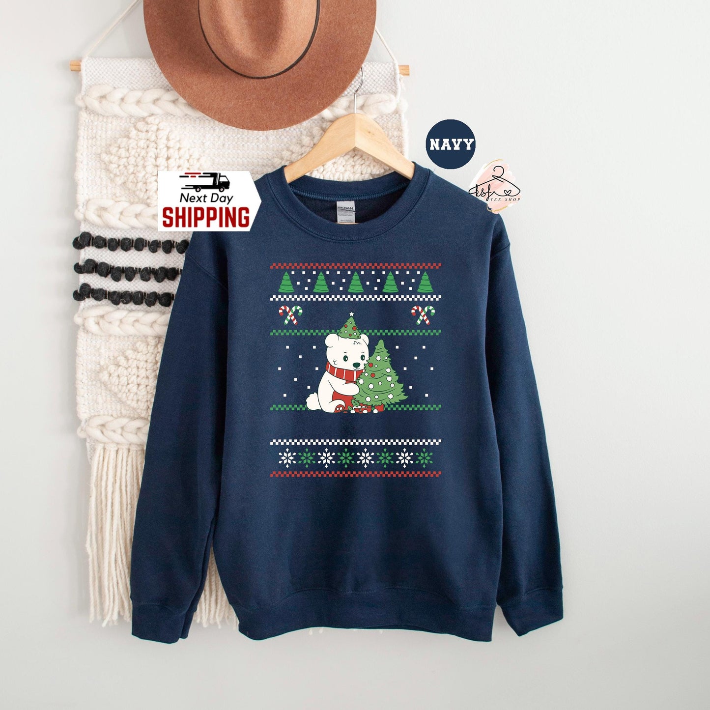 Snowman Christmas Ugly Sweatshirt: Holiday Gifts