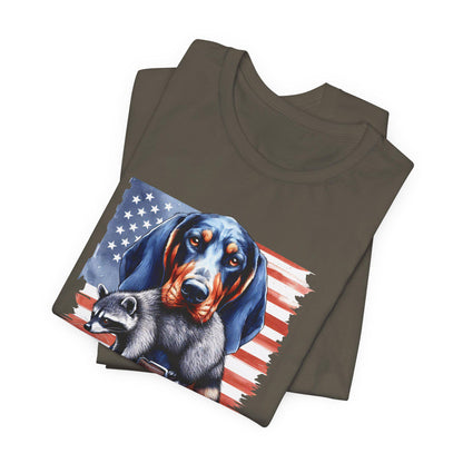 Adult Coon Hunter Tee - Hunting Shirt, Raccoon Shirt, Outdoorsman, Father's Day Shirt, Funny Graphic Tee, Coon Hunting, Outdoor Life