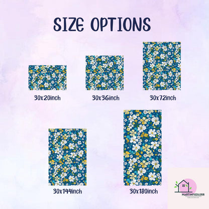 Midnight Daisy Wrapping Paper: Retro Floral Biodegradable Art Paper