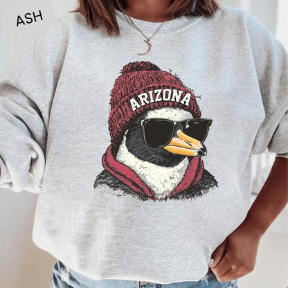 Arizona Team Mascot Sweatshirt, Retro Arizona Game Day Sweatshirt, Arizona Football Fan Tee, Arizona Team Spirit Sweater, Cheerleader Gift