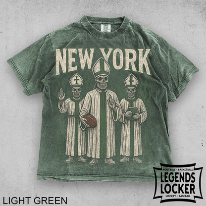 New York Jets Football T-Shirt, Vintage New York Football Tee, Old School Sunday Football Shirt, Jets Fan Apparel