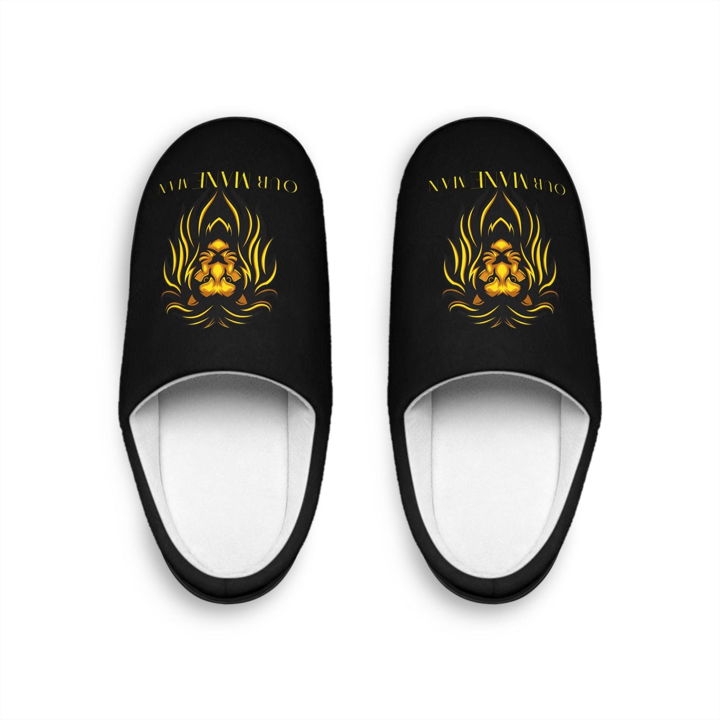 Slippers Men Husband Christmas Gift for Dad Lion Design Fathers Day Gift Mens Indoor House Shoes Dad Birthday Footwear Gift For Him