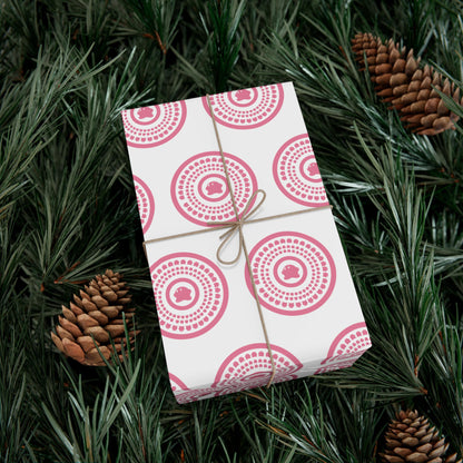 Kirby Pattern Wrapping Paper, Cute Gift Wrap for Birthdays, Holidays, and Special Occasions, Fun Wrapping Sheets, Present Packaging Supplies