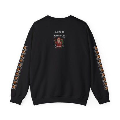 Belsnickel Ugly Christmas Sweatshirt, Unisex Christmas Sweatshirt, Holiday Apparel, Jolly Sweatshirt, Ugly Christmas Alternative