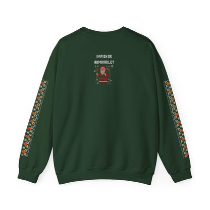 Belsnickel Ugly Christmas Sweatshirt, Unisex Christmas Sweatshirt, Holiday Apparel, Jolly Sweatshirt, Ugly Christmas Alternative