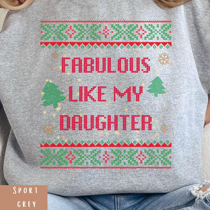Dad Christmas Sweater Ugly Christmas Sweater Christmas Tree Shirt Secret Santa Gift Ideas Ugly Sweater Party Gift for Dad Merry and Bright