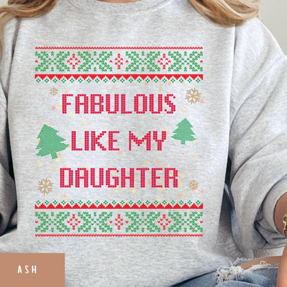 Dad Christmas Sweater Ugly Christmas Sweater Christmas Tree Shirt Secret Santa Gift Ideas Ugly Sweater Party Gift for Dad Merry and Bright