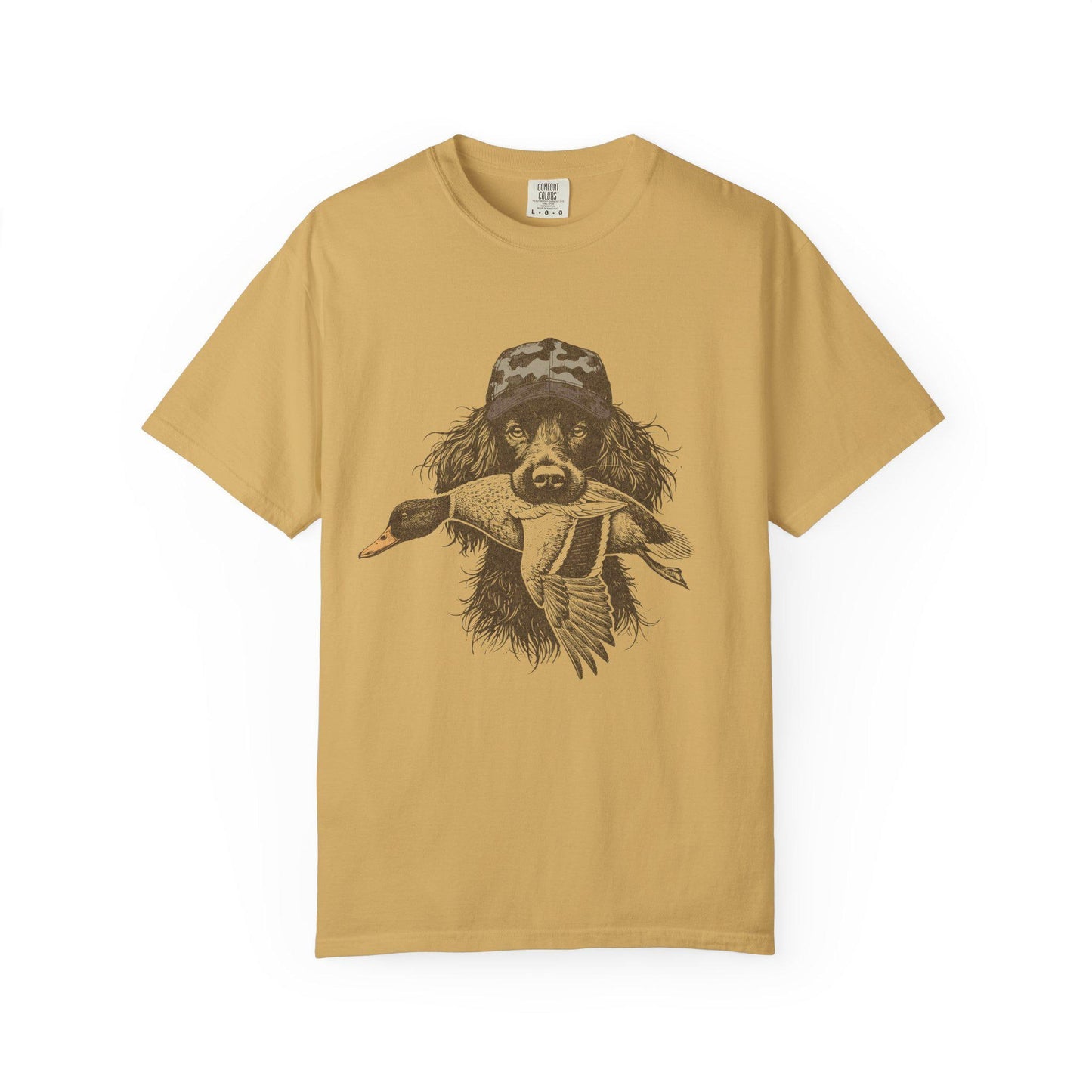 Boykin Spaniel Duck Hunting Shirt Comfort Colors Southern Hunting Dog Tee Waterfowl Retriever Graphic TShirt, Y2K Nostalgia Gift