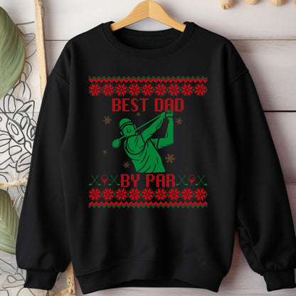 Best Dad Ever Best Golf Gifts for Men Gift for Golfer Dad Golf Ugly Sweater Secret Santa Gift Ideas Ugly Sweater Party Golf Lover Gift
