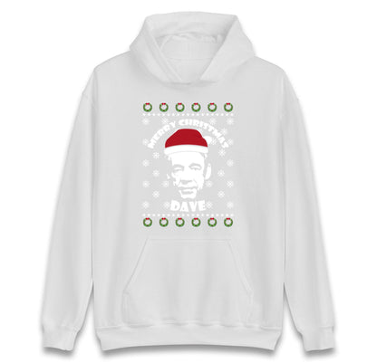 Funny Ugly Christmas Jumper Trigger Only Fools & Horses Merry Christmas Dave, Xmas Santa Hoodie, Adventure Christmas T Shirt, Gift Top