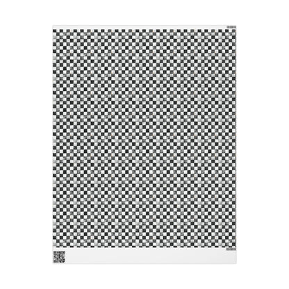 Game Night Chess Wrapping Paper Checkmate Gift Wrap Sheets for Strategy Fans and Brainy Presents #7