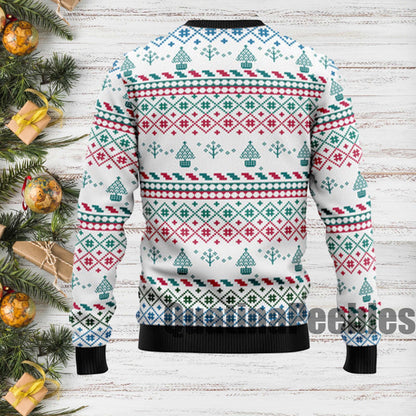 Flamingo Ugly Christmas Sweater, Funny Holiday Sweater With Festive Flamingo, Ugly Christmas Sweater, Xmas Sweater, Gift For Men Women