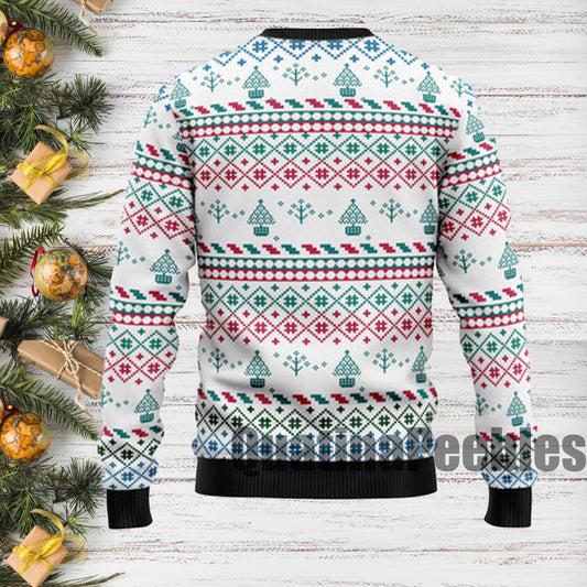 Flamingo Ugly Christmas Sweater, Funny Holiday Sweater With Festive Flamingo, Ugly Christmas Sweater, Xmas Sweater, Gift For Men Women