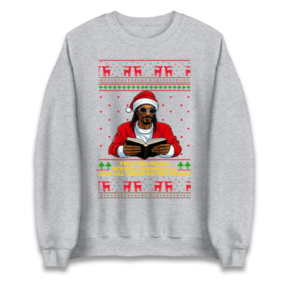 Twas The Nizzle Before Chrismizzle Funny Christmas Jumper, Hip Hop Xmas , Rap Santa Holiday Hoodie Gift
