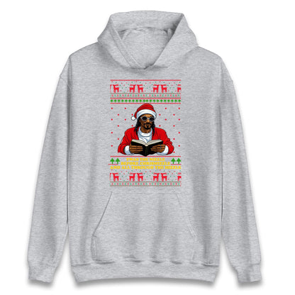 Twas The Nizzle Before Chrismizzle Funny Christmas Jumper, Hip Hop Xmas , Rap Santa Holiday Hoodie Gift