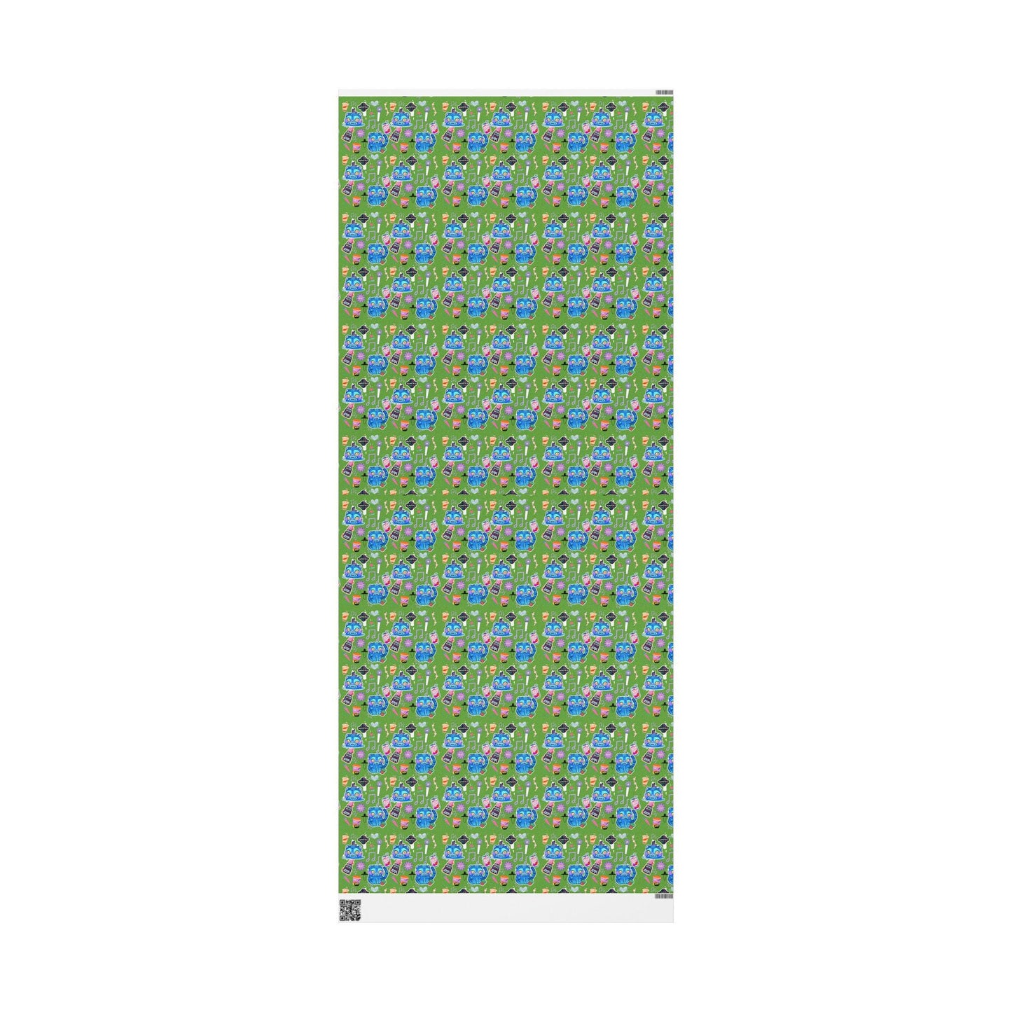 KPOP Demon Hunter Wrapping Paper Roll | DERPY TIGER Design | Christmas Gift Wrap for All Occasions, Huntrix, Saja Boys, Holiday Packaging,
