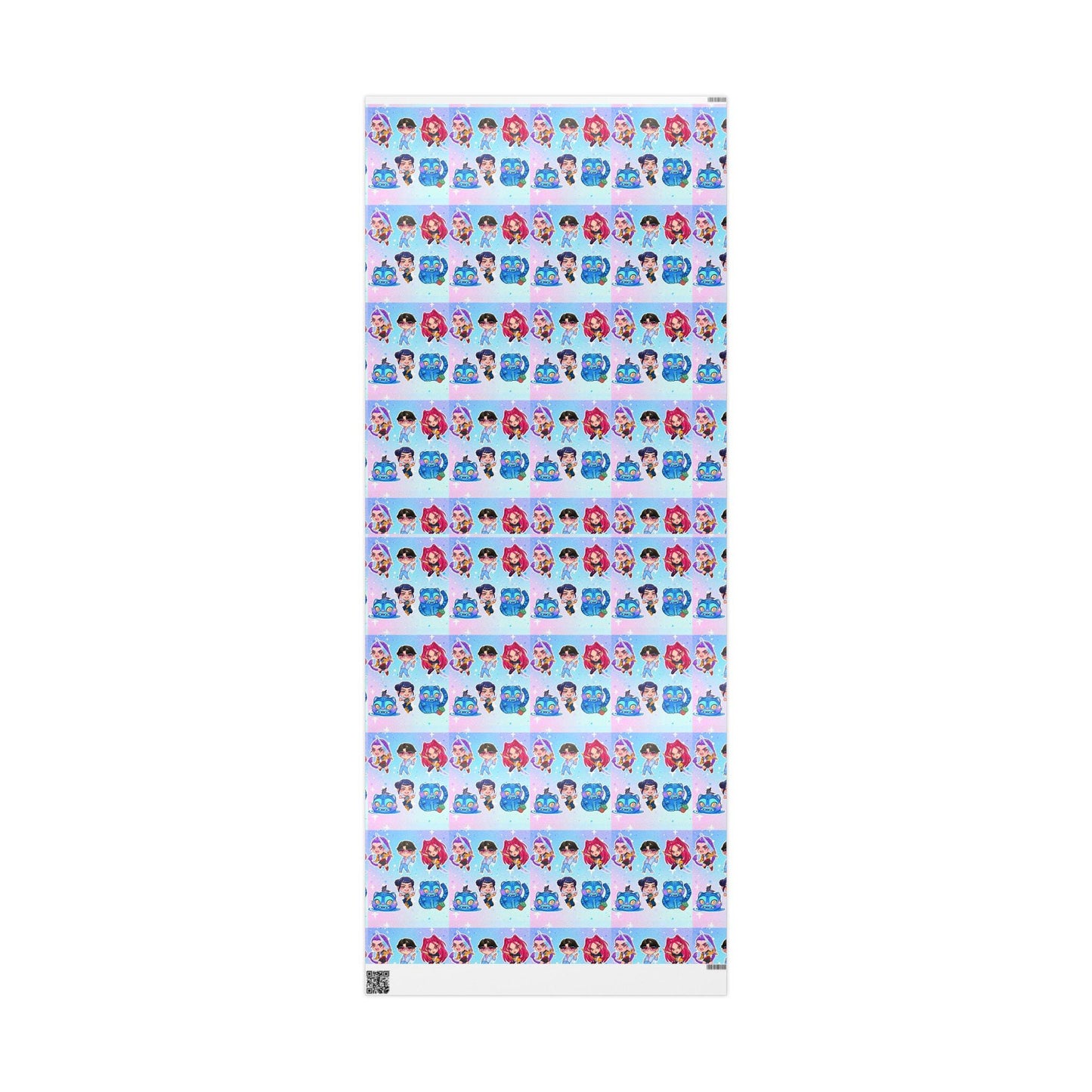 Kpop Demon Hunters | Huntrix and Derpy | Christmas Wrapping Papers, Tiger Design, Holiday Gift Wrap, Gift Wrap, Derpy Tiger Gift Wrap