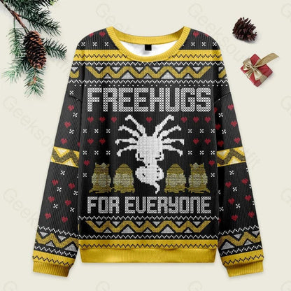 Alien Facehugger Chestbursters, Free Hug Bestie Ugly Christmas, Alien 1979 Horror Movie Series Ugly Sweater,Christmas Party, Xmas Gifts 2025
