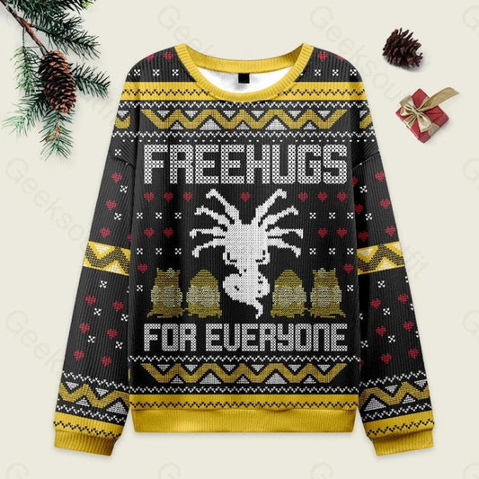 Alien Facehugger Chestbursters, Free Hug Bestie Ugly Christmas, Alien 1979 Horror Movie Series Ugly Sweater,Christmas Party, Xmas Gifts 2025