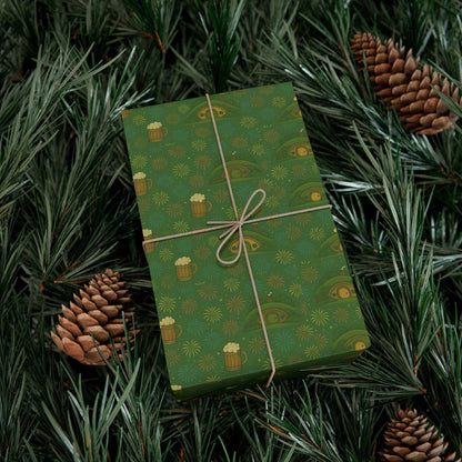 Gift Wrap Papers, Lord of the Rings Shire Hobbit Celebration Gift Wrap, Wrapping Paper, Birthday, Christmas, Presents, Party Supplies