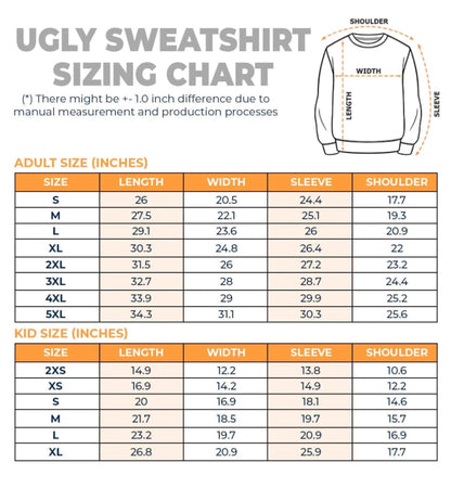 You're A Daisy Ugly Christmas Sweater: Retro 80s Movie Quote Crewneck