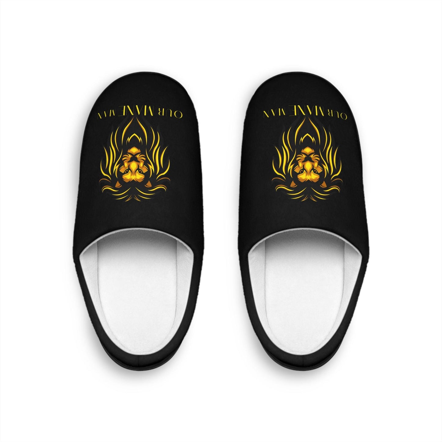 Slippers Men Husband Christmas Gift for Dad Lion Design Fathers Day Gift Mens Indoor House Shoes Dad Birthday Footwear Gift For Him