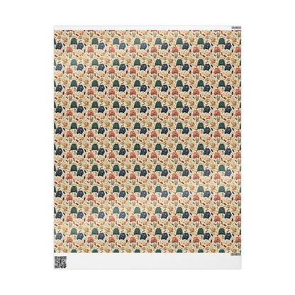 Yarn Lover Wrapping Paper Cute Knitting Gift Wrap for Makers DIY Crafters and Cozy Holiday Gift Giving #3