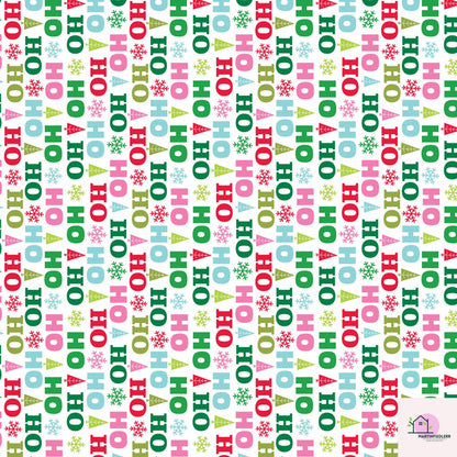 Playful Xmas Wrapping Paper, Colorful Christmas Gift Wrap Sheets, Cute Holiday Packaging, Fun Red Green Festive Gift Wrap for Xmas