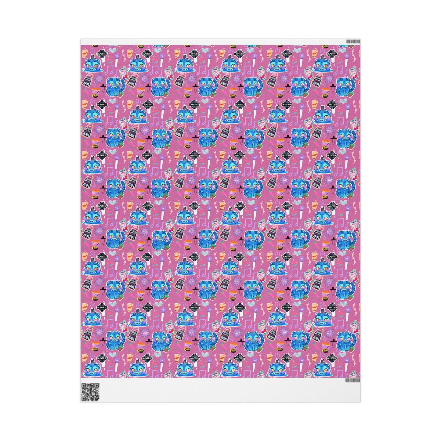 Kpop Demon Hunters | Derpy Tiger | Huntrix | Vibrant Wrapping Paper for Christmas, Fun Gift Wrap, Birthday, Holiday, Unique Present