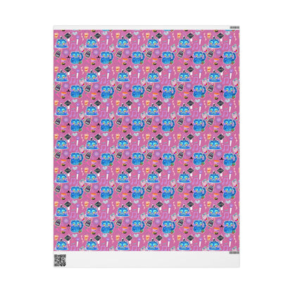Kpop Demon Hunters | Derpy Tiger | Huntrix | Vibrant Wrapping Paper for Christmas, Fun Gift Wrap, Birthday, Holiday, Unique Present