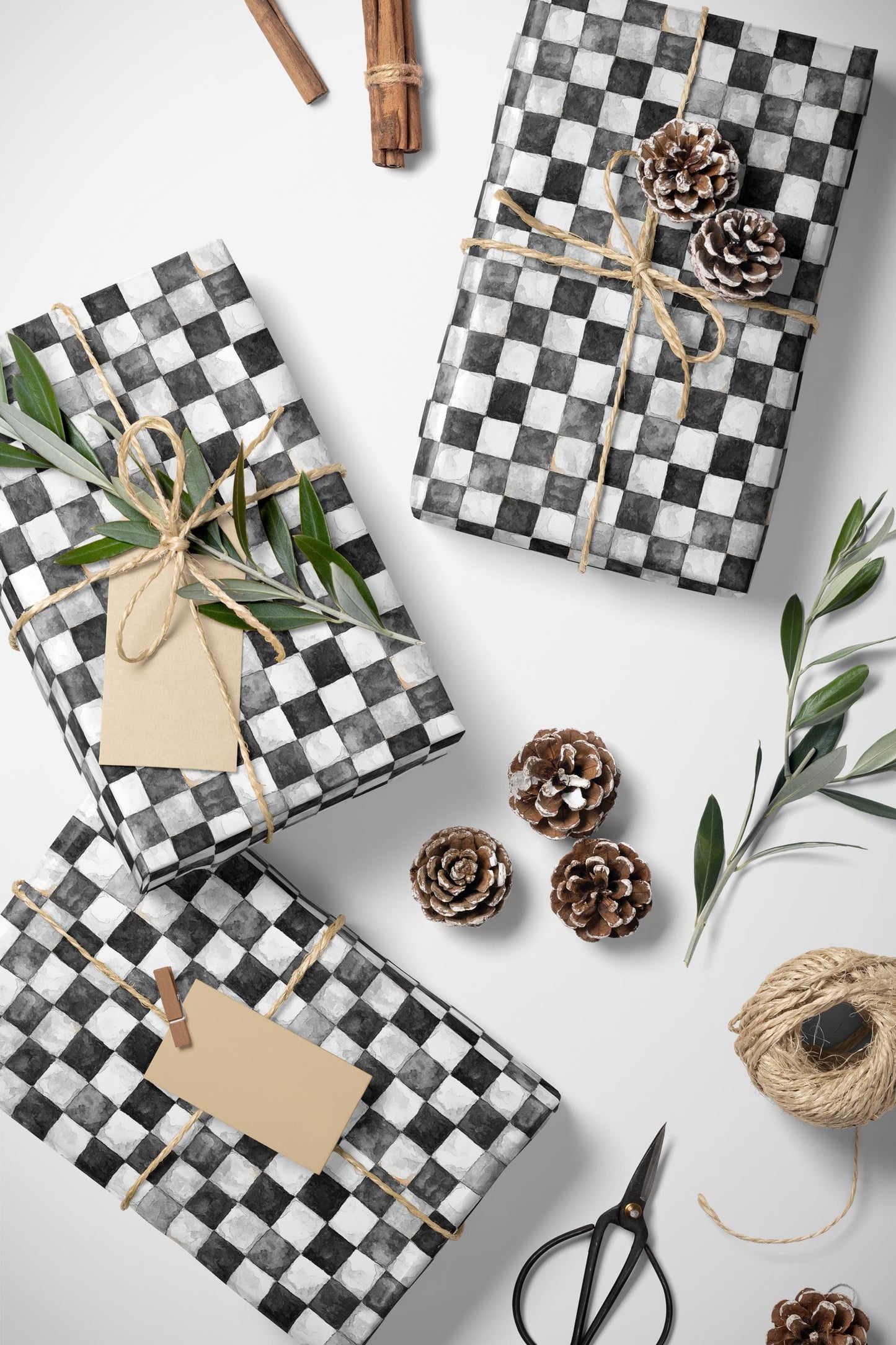 Game Night Chess Wrapping Paper Checkmate Gift Wrap Sheets for Strategy Fans and Brainy Presents #7