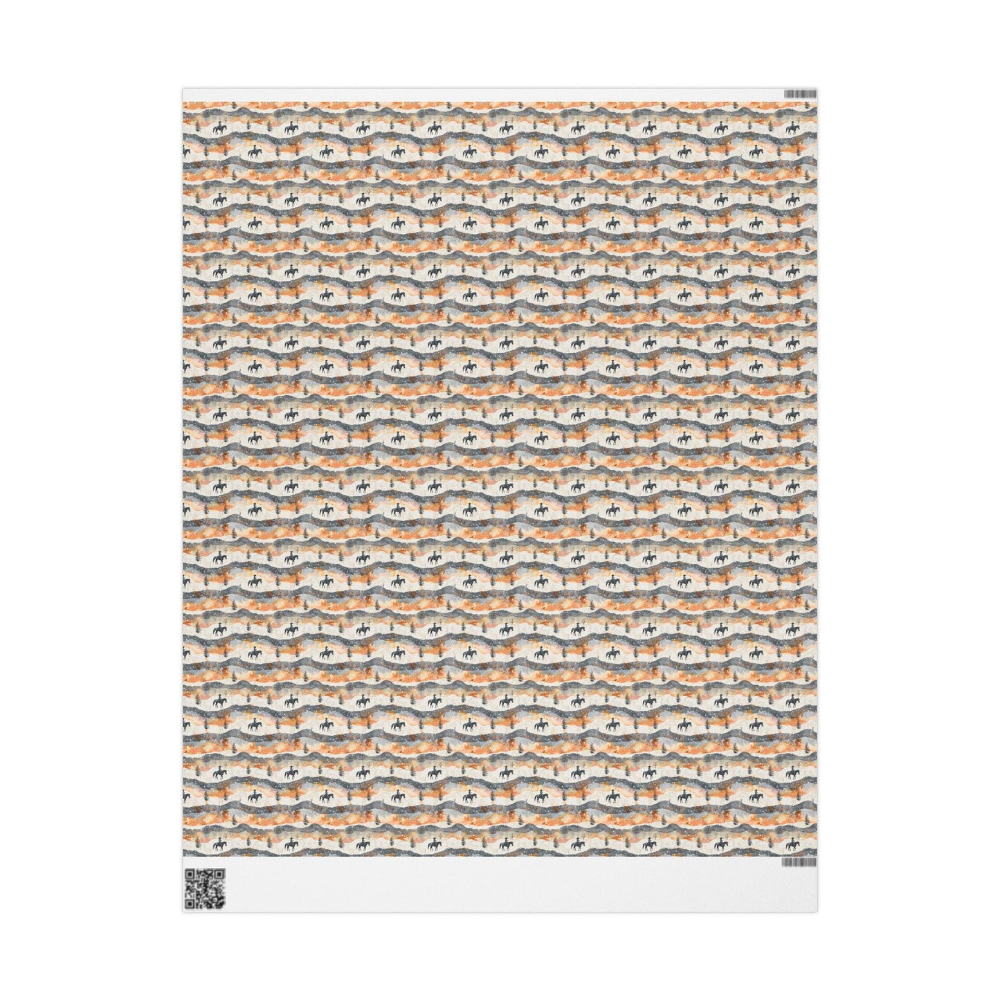 Cactus and Cowboy Wrapping Paper Western Desert Gift Wrap for Ranch Events and Rustic Packaging #18