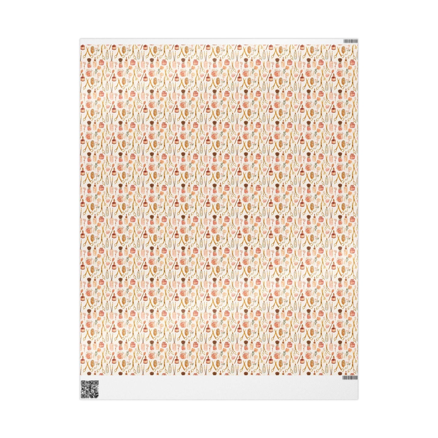 Salon Themed Wrapping Paper Hairdresser Gift Wrap for Christmas Birthdays Clients and Beauty Lovers 2025 #4