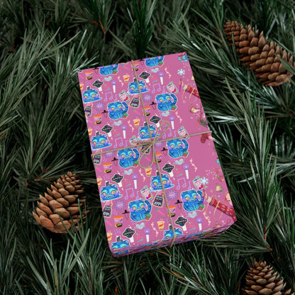 KPOP Demon Hunter Wrapping Paper, Holiday Gift Wrap for Huntrix Fans, Saja Boys Christmas Wrapping, DERPY TIGER Design, Wrapping Paper Rolls