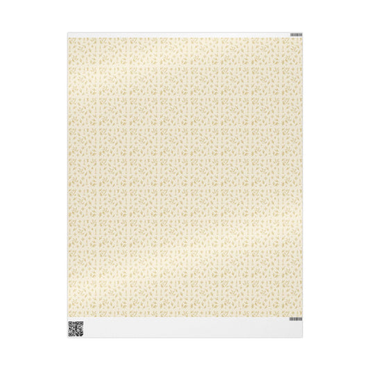 Vintage Christian Christmas Wrapping Paper, Luxury Holiday Gift Wrap, Peace Dove Design, Religious Christmas Paper Roll