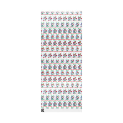 Cat Lover Christmas Wrapping Paper Cute, Holiday Gift Wrap, Unique Present Packaging, Festive Christmas Gift Wrap, Animal Lover Wrapping