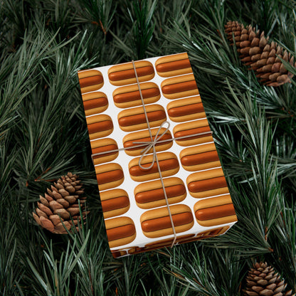 Gift Wrap Papers - Funny Glizzy Hot Dog Gag Gift, Wrapping Paper Roll, Novelty Foodie Present, Hilarious Prank Wrap, Unique Joke Package