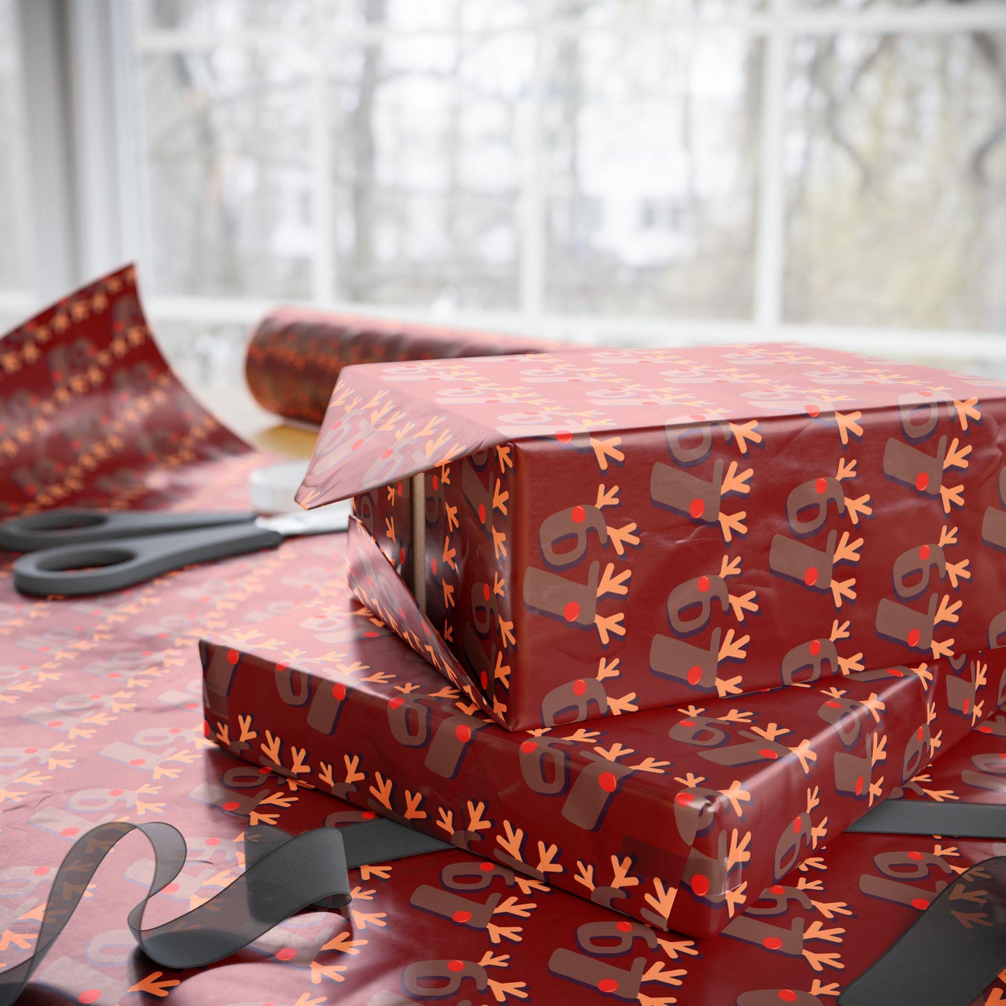67 Wrapping Papers, 67 Meme Christmas Gift Wrap, Kids Funny Wrapping Paper, Reindeer 67 Wrap, Brain Rot meme, Holiday Gift Wrap