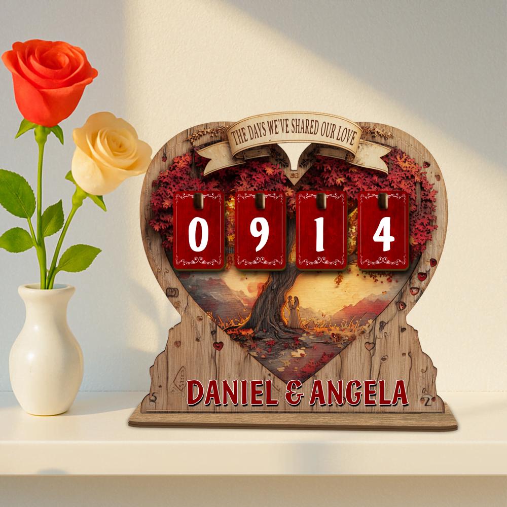 Personalized Wooden Book Tracker, Reading Number Display, Bookshelf Decor