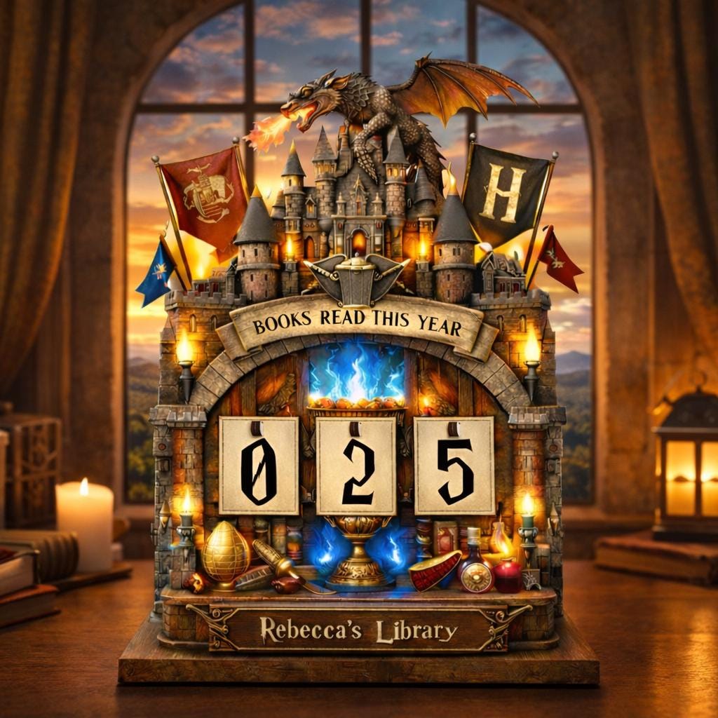 Fantasy Dragon Reading Tracker, Personalized Books Read This Year Sign, Custom Book Counter, Book Lover Gift, Fantasy Library Decor