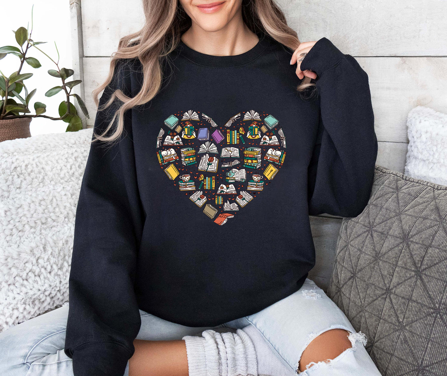 Bookish Gifts for Women Reading Shirts for Women I Love Books Tshirt Book Lovers