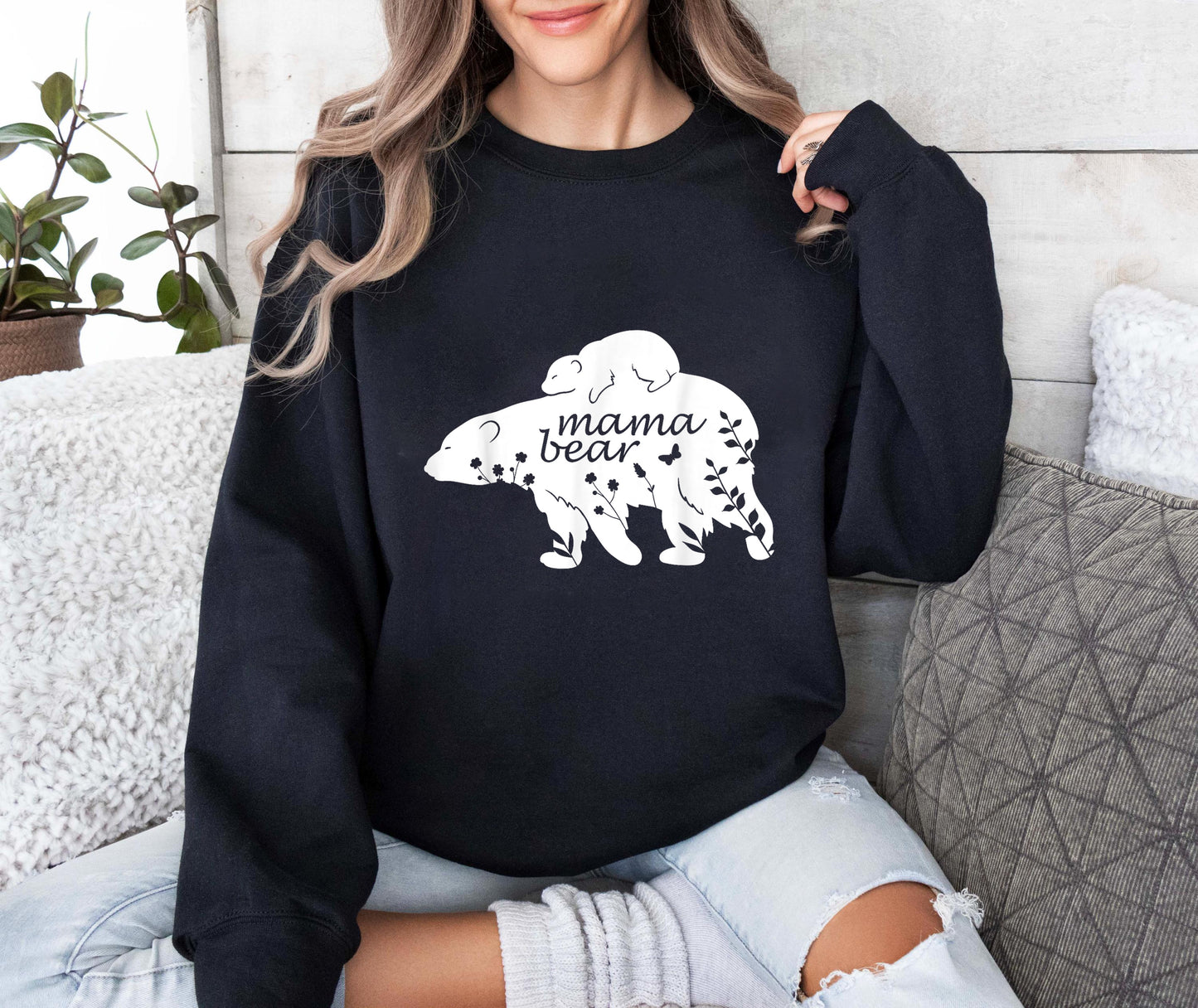 Mama Bear T-Shirt, Gift for Mother's Day