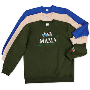 Mama Sweatshirt with Photo, Custom Embroidered Hoodie Mama and Kids Portrait, Mom Embroidery Hoodie, Birthday Mommy Outfits, Pregnancy Gifts