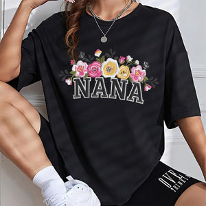 Flower Mama Embroidery Design Mothers Day Machine Embroidery Design 4 Sizes mothers day shirt Grandma Nana gift Embroidery Mom Sweatshirt