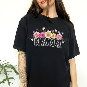 Flower Mama Embroidery Design Mothers Day Machine Embroidery Design 4 Sizes mothers day shirt Grandma Nana gift Embroidery Mom Sweatshirt