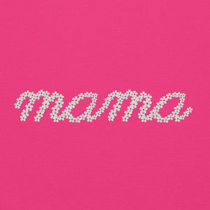 Embroidered Floral Mama Sweatshirt, Mama Crewneck, Embroidered Sweatshirt for Mom Gift Custom Crewneck, Personalized Mama, Floral Mama Shirt